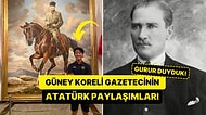 Suudi Arabistan'da Yaşanan Olaylar Sonrası Atatürk'ten Övgüyle Bahseden Güney Koreli Gazetecinin Paylaşımları