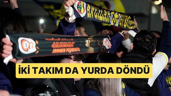 İki Takım da Yurda Döndü: Havaalanında Coşkulu Karşılama