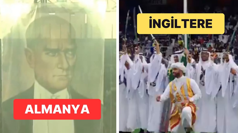 Almanya’da Oynanan Süper Kupa Maçı Gündem Oldu: Tribünlerde Dev Atatürk Posteri