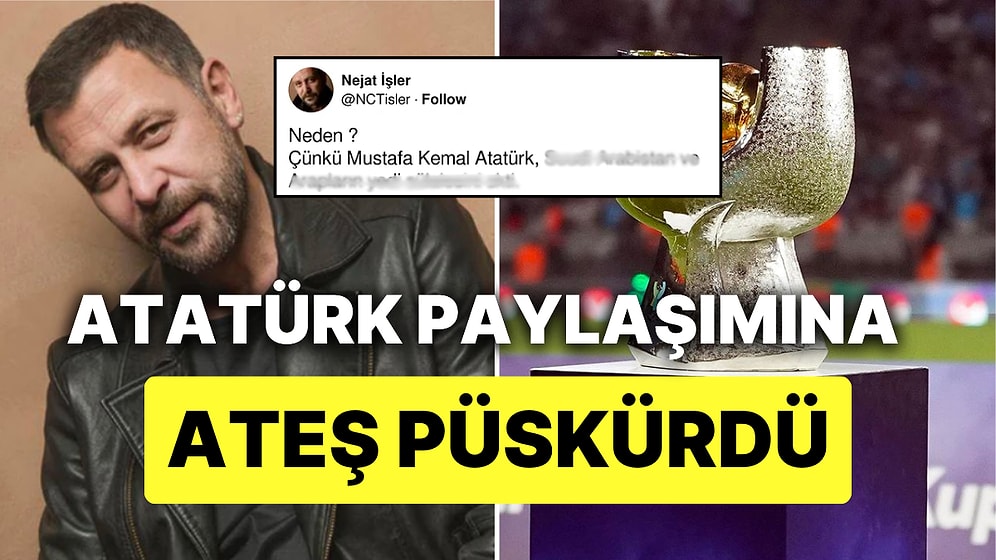 Nejat İşler, Atatürk Krizinde Kendi Adına Paylaşım Yapan Sahte Hesaplara Ateş Püskürdü