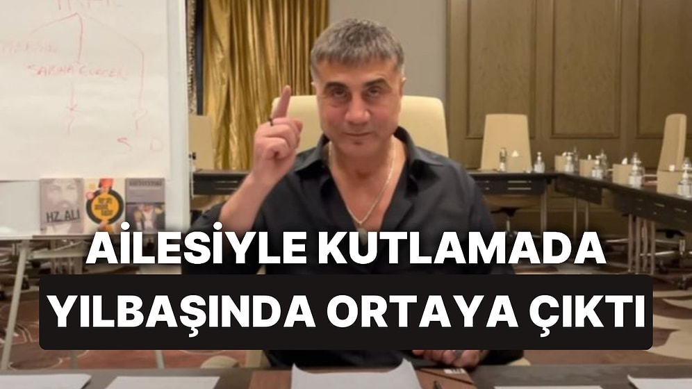 Sedat Peker Yılbaşında Ortaya Çıktı: Eşi Özge Peker Paylaştı