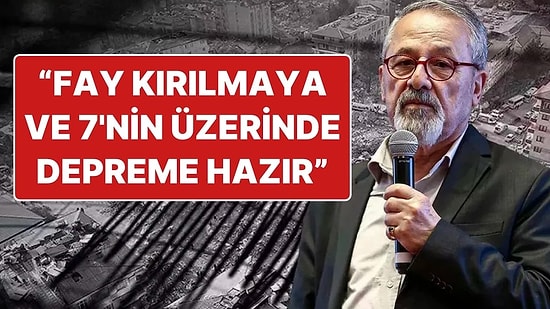 Tunceli’deki Deprem Sonrası Naci Görür’den ‘Ciddi’ uyarı: Fay 7 Üzeri Deprem Üretmeye Hazır”