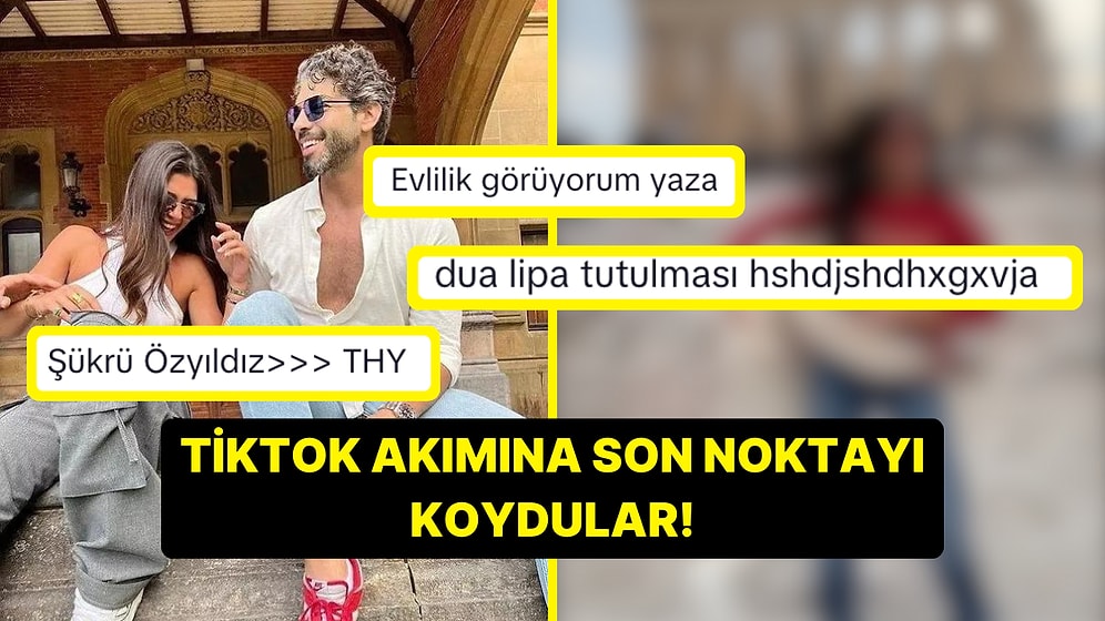 Akımın En İyisi! Şükrü Özyıldız ve Sevgilisi Sibil Çetinkaya TikTok Akımına Son Noktayı Koydular