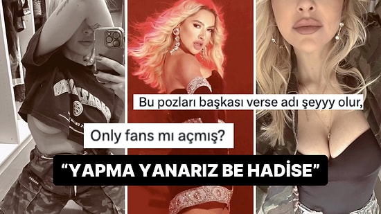 2023’ü Türlü Türlü Dekolteler Vererek Kapatan Hadise, “Ne Yapmaya Çalışıyorsunuz Hanımefendi?” Dedirtti