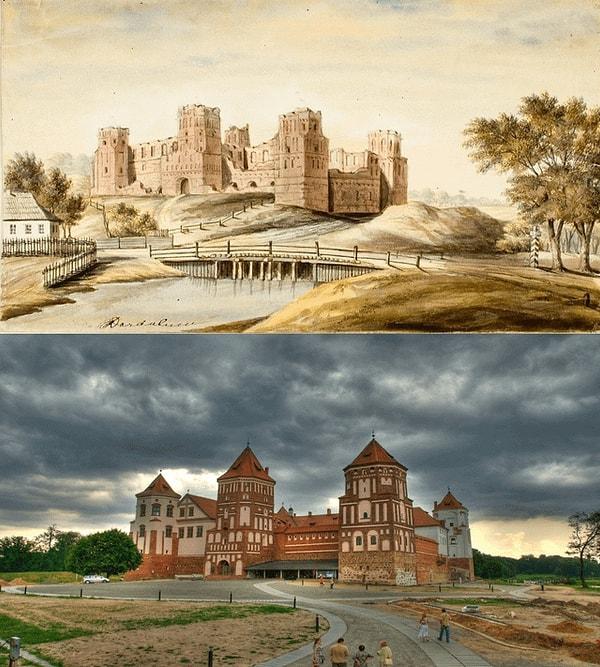 10. Mir Kalesi, Belarus. (XIX yüzyılın ikinci yarısı ve günümüz)