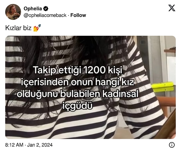 Bazılarının hisleri güçlüdür.