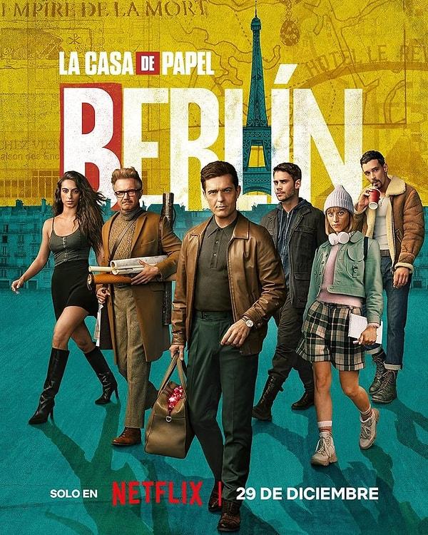 Merakla beklenen La Casa de Papel’in spin-off dizisi Berlin sonunda izleyicisi ile buluştu!