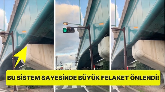 Depremde Ülkemizde de Gündeme Gelen Sismik İzolatörlerin Çalıştığı An Japonya'yı Vuran Depremde Görüntülendi