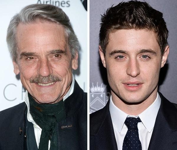 8. Jeremy Irons ve Max Irons.