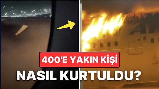 Tokyo'da Yaşanan Haneda Uçak Kazasında Tahliye Edilen Yüzlerce Yolcu Nasıl Kurtarıldı?