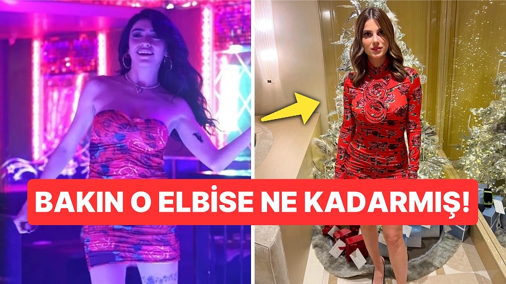 Nazlı Sabancı'nın Hazar Ergüçlü'nün Pavyon Sahnesindeki Elbisesine Benzetilen Kombinin Fiyatı Ortaya Çıktı!