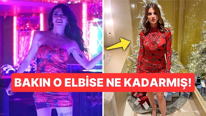 Nazlı Sabancı'nın Hazar Ergüçlü'nün Pavyon Sahnesindeki Elbisesine Benzetilen Kombinin Fiyatı Ortaya Çıktı!