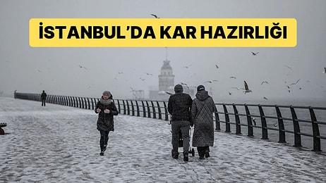 AKOM’dan Soğuk Hava Uyarısı: İstanbul’da Kar Hazırlığı Başladı