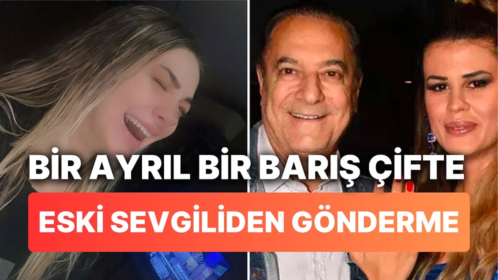Mehmet Ali Erbil'in Eski Sevgilisine Geri Dönmesine Daha da Eski Sevgilisi Nevide Çiçek'ten Gönderme!