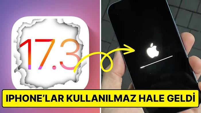 Apple'dan 2024'e Kötü Başlangıç: Yeni Yayınlanan iOS 17 Güncellemesi Tüm iPhone'ları Çökertti!