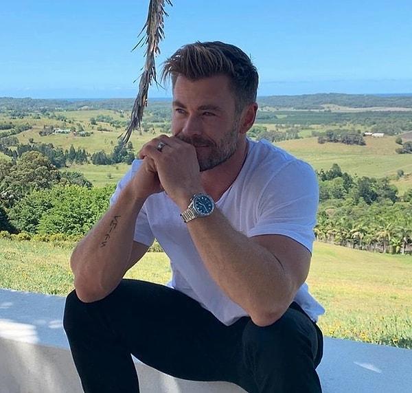 6. Chris Hemsworth çoğumuzun hayran olduğu yakışıklı Hollywood ünlülerinden biri. Sosyal medya hesabında oluşturduğu kanalda sağlık içeriklerini paylaşacağını söyleyen isme birçok yorum geldi.
