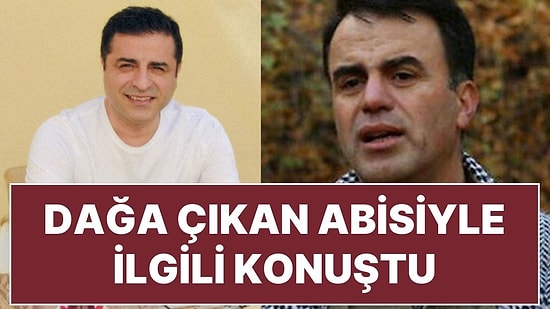 Selahattin Demirtaş'tan Mahkemede Dağa Çıkan Abisiyle İlgili Savunma