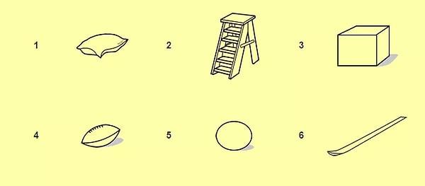 10. Which object rolls the best?