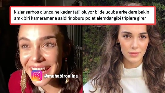 Sarhoş Bir Şekilde Röportaj Veren Hafsanur Sancaktutan'ın Tatlılığı Gündem Oldu!