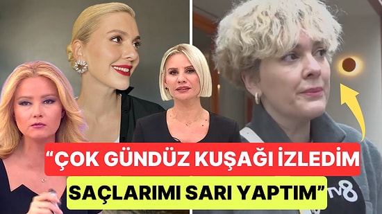 Bergüzar Korel, İzlediği Gündüz Kuşağı Programlarından Sonra Saçlarını Sarı Yapmaya Karar Verdiğini Açıkladı