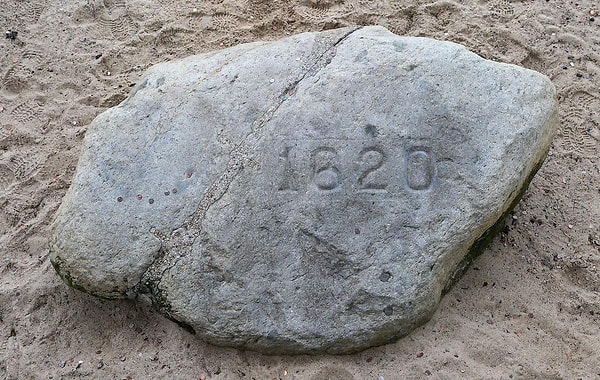 "Don't bother visiting Plymouth Rock in England. It's highly unlikely to date back to 1620, and it's just a rather small rock."