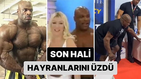 Bir Dönem Seda Sayan'ın Programına Katılan Vücut Geliştirme Sporcusu Ronnie Coleman'ın Son Hali Görenleri Üzdü