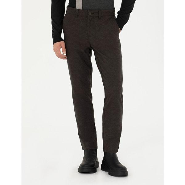 7. Yumuşacık kumaşı ile çok beğenilen Pierre Cardin slim fit kanvas pantolon.