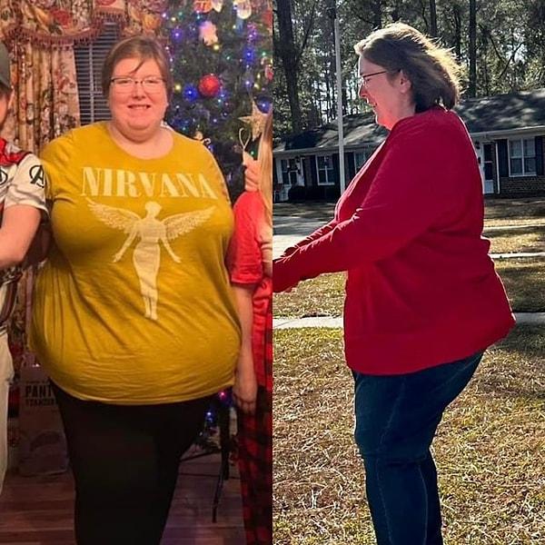 13. "8 ay ve 60 kilo fark var. Başarabileceğime hep inanmıştım."