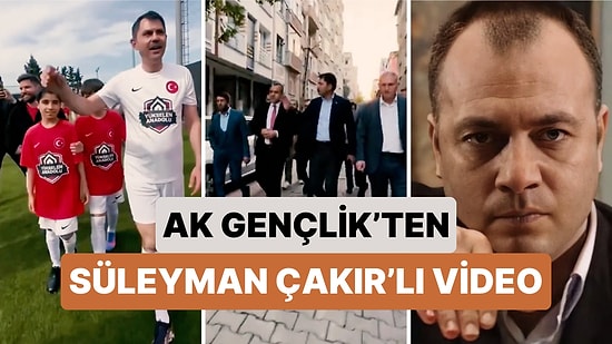 AK Gençlik'ten Süleyman Çakır'lı Murat Kurum Videosu: "Sen Kafana Takma Beyim Biz İstanbul'la Anlaşırız"