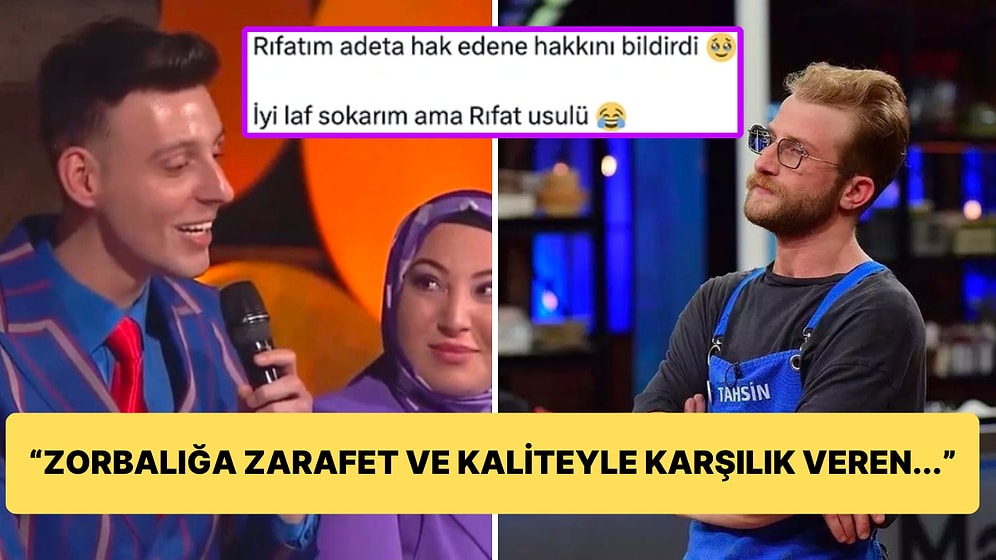 MasterChef Finalinde Eski Yarışmacı Rıfat'ın "Zorbalık" Üzerinden Tahsin'e Laf Soktuğu Anlar Gündem Oldu!