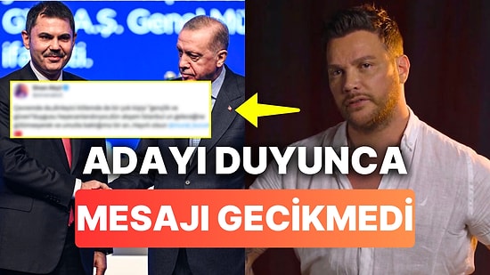 AK Parti İBB Adayının Murat Kurum Olduğunu Duyan Sinan Akçıl Sosyal Medyaya Koştu