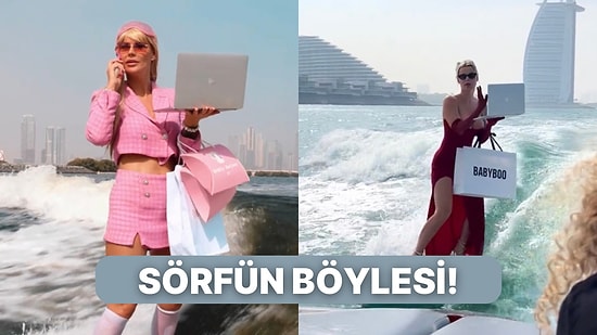 Yaptığı Akıl Almaz Sörflerle Gerçekliği Sorgulatan Kadın Sizleri de Büyüleyecek