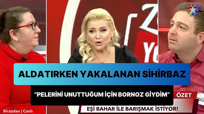 Aldatırken Karısına Yakalanan Sihirbaz: 'Pelerinimi Unuttuğum İçin Bornoz Giymiştim'