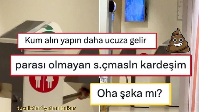 İstanbul’da Bir AVM’deki Tuvalet Ücreti Sosyal Medyada Gündem Oldu