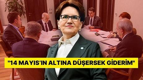 Meral Akşener Rest Çekti: “Oyumuzu Koruyamazsak, Ben Giderim"