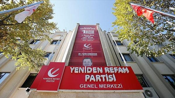 Yerel seçim öncesi nasıl bir tavır alacağı merak konusu olan Yeniden Refah Partisi bugün aralarında Diyarbakır ve Mersin Büyükşehir Belediyeleri de olmak üzere toplam 57 belediye başkan adayı açıkladı.