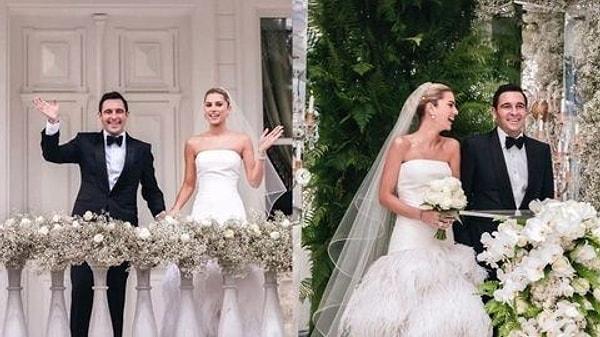2017 yılında ilişki yaşamaya başlayan Nazlı Sabancı ve Hacı Sabancı 10 Ekim 2021 tarihinde nikah masasına oturmuştu.