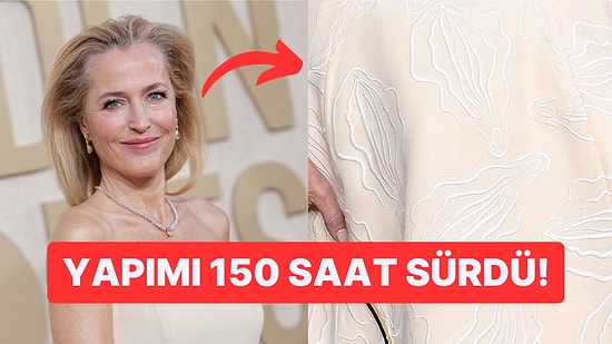 Ünlü Oyuncu Gillian Anderson G Noktasını Bulmakta Zorlananlara Elbisesiyle Yardımcı Oldu