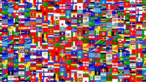 10. Aşağıdaki ülkelerin hangisinin bayrağında ikiden fazla renk bulunur?