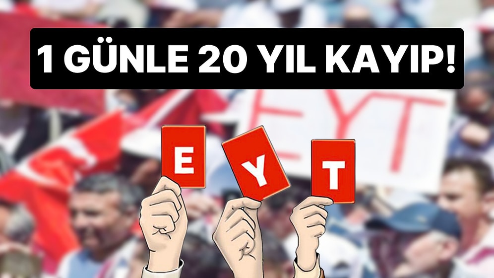 1 Günle 17 Yıl Kaybedip EYT'li Olamayanlar 'Emeklilikte Adalet Derneği' ile Miting Yapacak