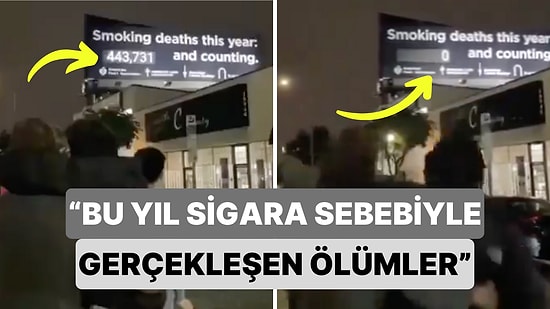 Los Angeles'da Her Yıl Sigara Sebebiyle Hayatını Kaybedenlerin Sayısını Gösteren Tablo