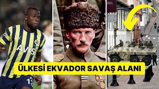 Enner Valencia Ülkesi Ekvador'daki Olaylarla İlgili Atatürk'ün Sözlerini Paylaştı!