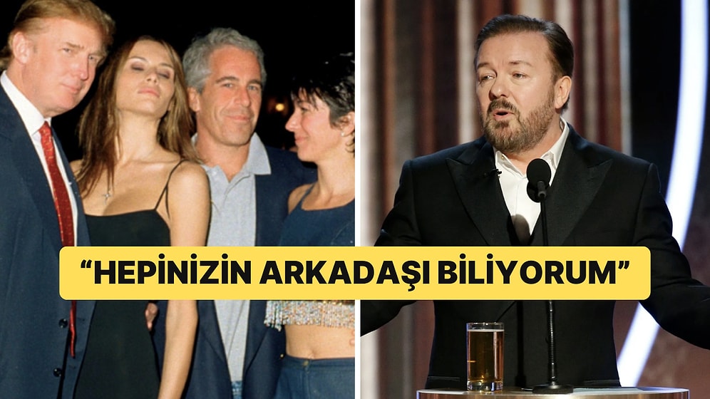 Ricky Gervais’in Gündem Olan Videosu: “Hepiniz Epstein’in Arkadaşısınız”