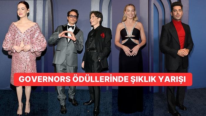 Hollywood Yıldızlarının Tatlı Telaşı Ödül Törenleri: Bakalım Governors Ödüllerinde Kim Ne Giymiş?