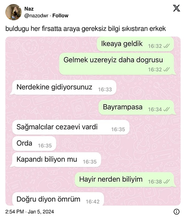 2. Cezaevi ayrıntısı nereden aklına geldi ki?