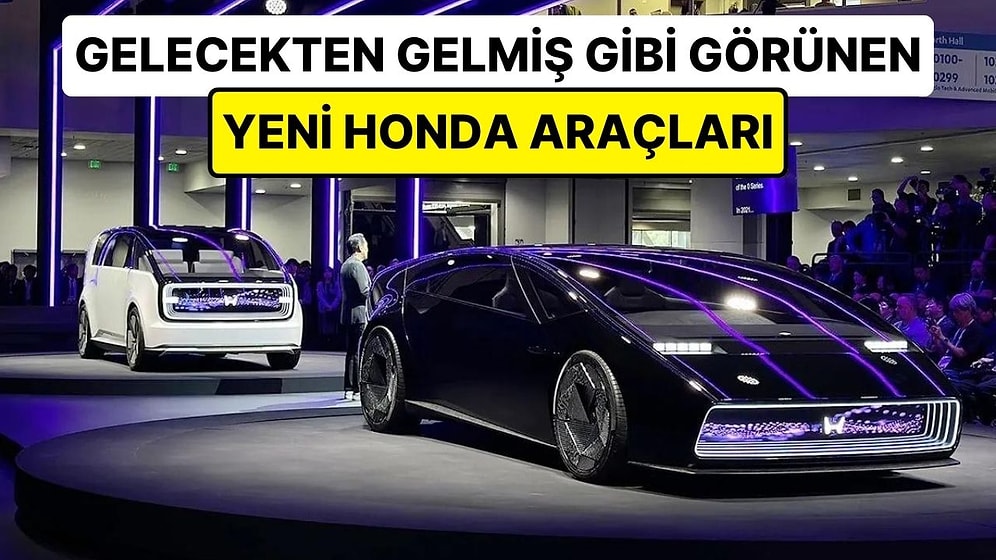 Honda, Tasarımıyla Dikkat Çeken İki Yeni Elektrikli Otomobil Konspetini Tanıttı!