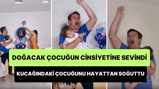 Doğacak Çocuğunun Cinsiyetine Sevinirken Kucağındaki Çocuğunu Hayattan Soğutan Baba