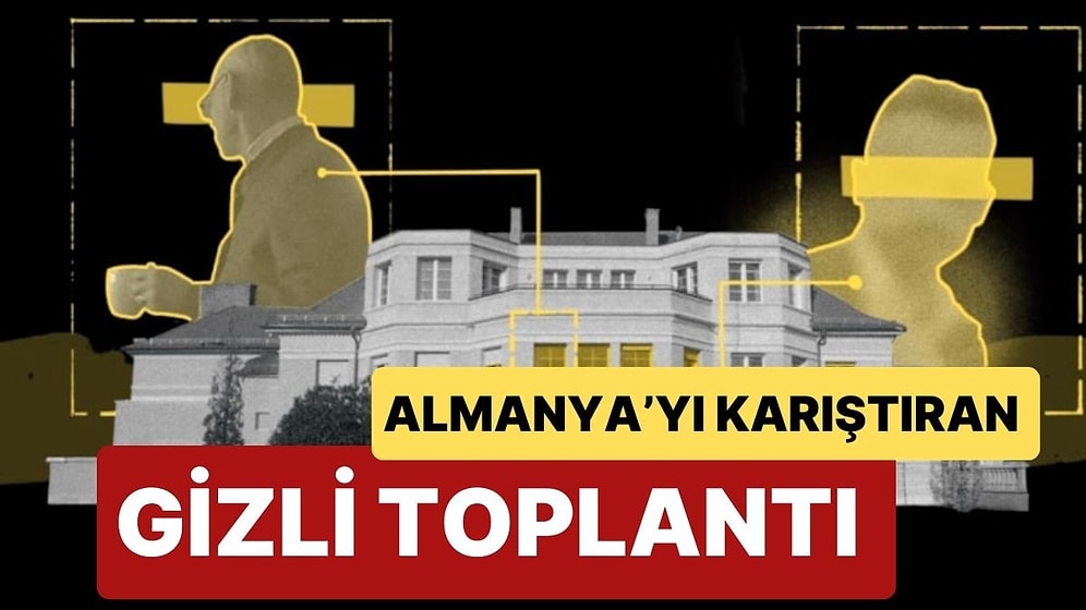 Almanya Bu Toplantıyı Konuşuyor: 5000 Euro Vererek Gizli Toplantı Yaptılar