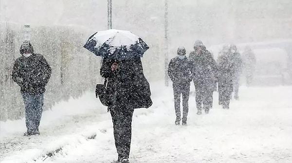 Ağrı, Giresun ve Trabzon için sarı kodlu kar uyarısı yapılırken, Artvin, Bitlis, Rize, Muş, Siirt ve Van için sarı ile turuncu kodlu kar uyarısı kaydedildi.