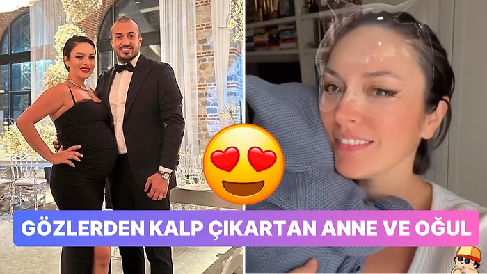 Taze Anne Ezgi Mola, Minik Oğlu Can İle Dans Edip Şarkı Söylediği Anları Takipçileriyle Paylaştı